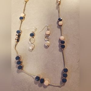 Beaded Necklace/Earring Set